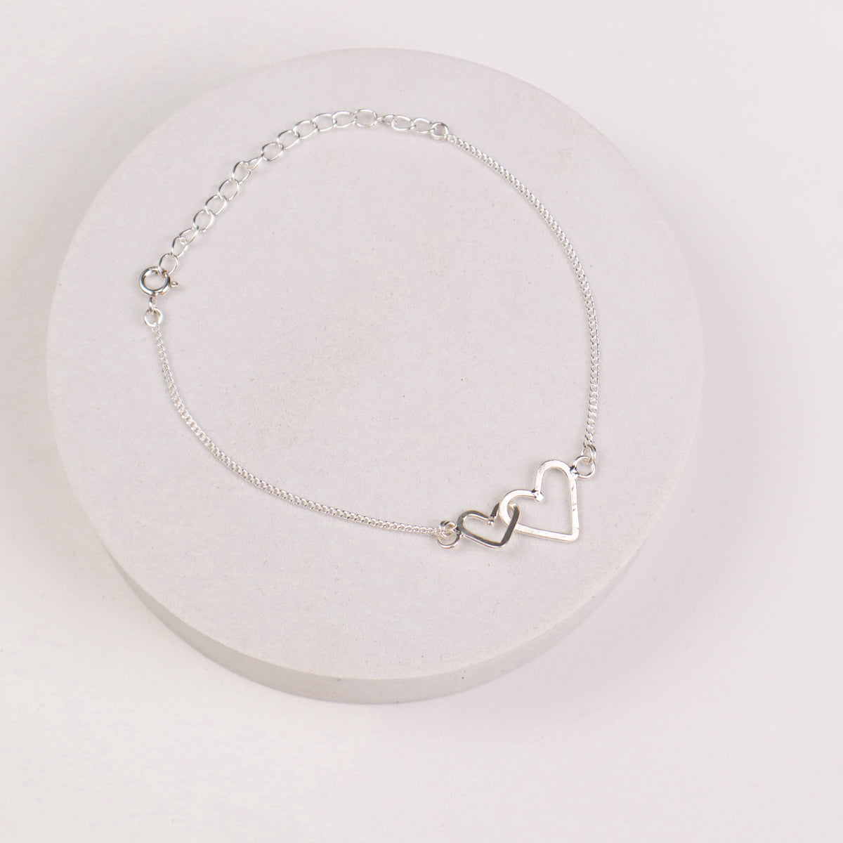 Heart Flat Wire Bracelet