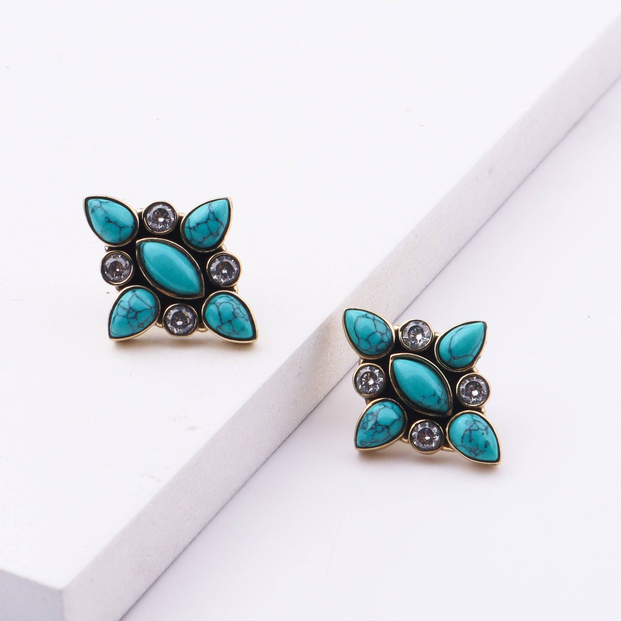 Brass Fashion Earrings