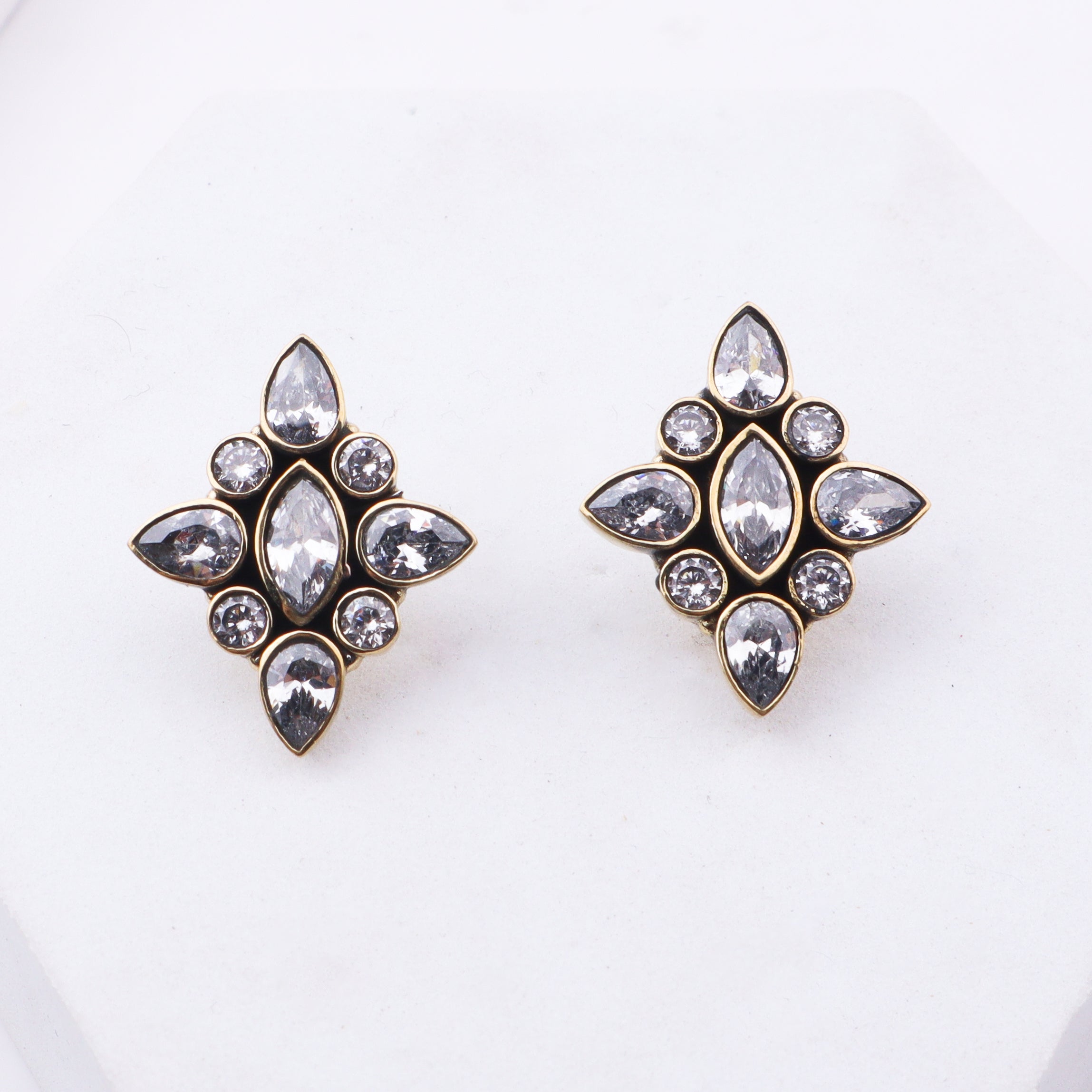 Brass Fashion Earrings