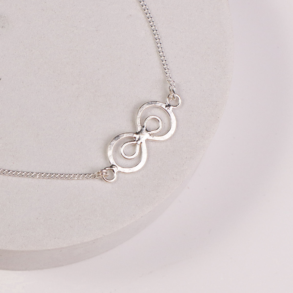 Infinity Flat Wire Bracelet