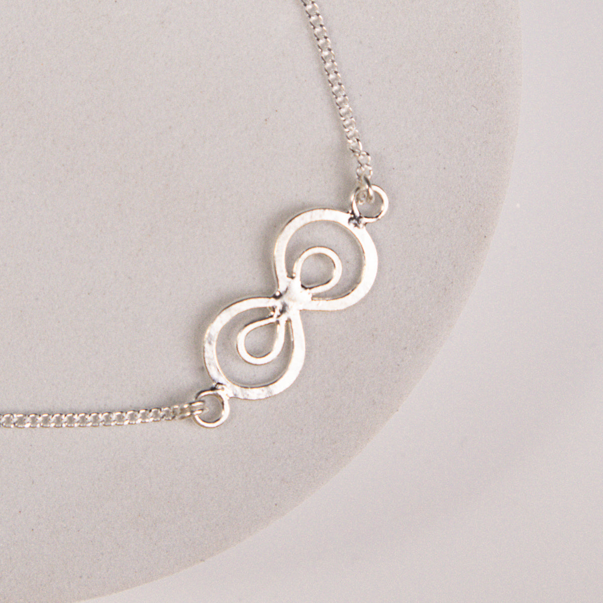 Infinity Flat Wire Bracelet