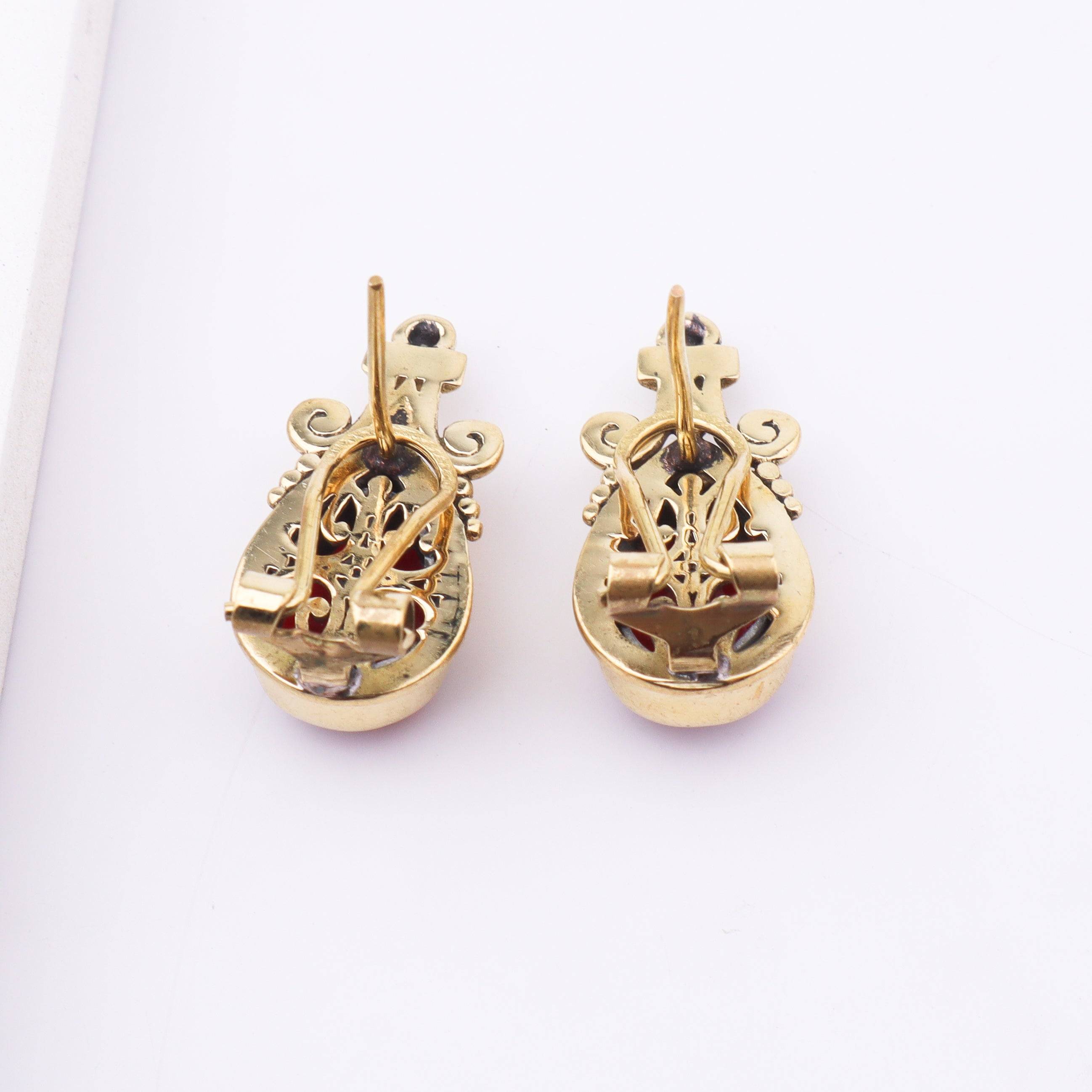 Brass Fashion Earrings