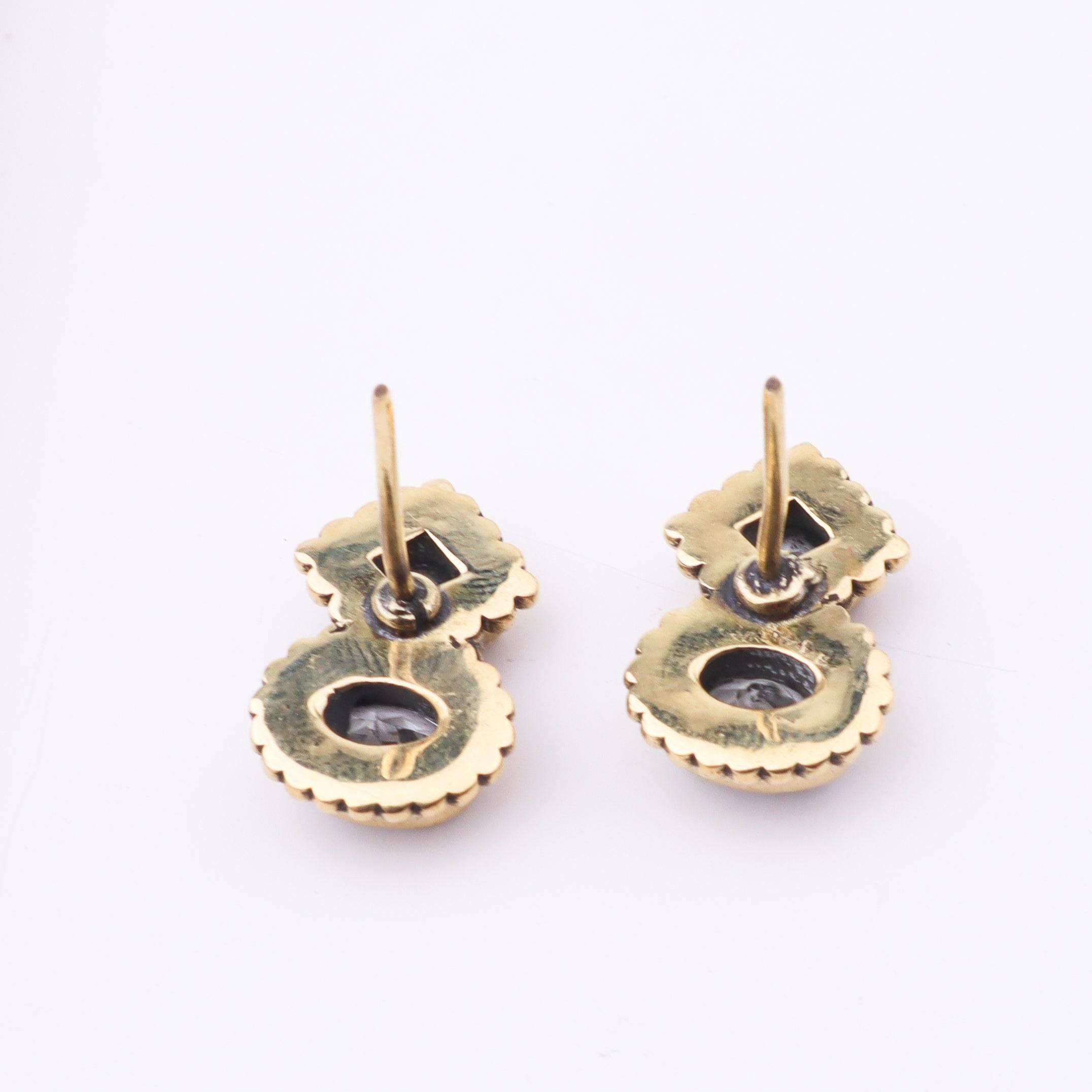 Brass Fashion Earrings