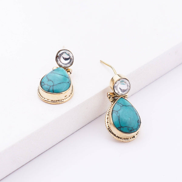 Brass Fashion Earrings