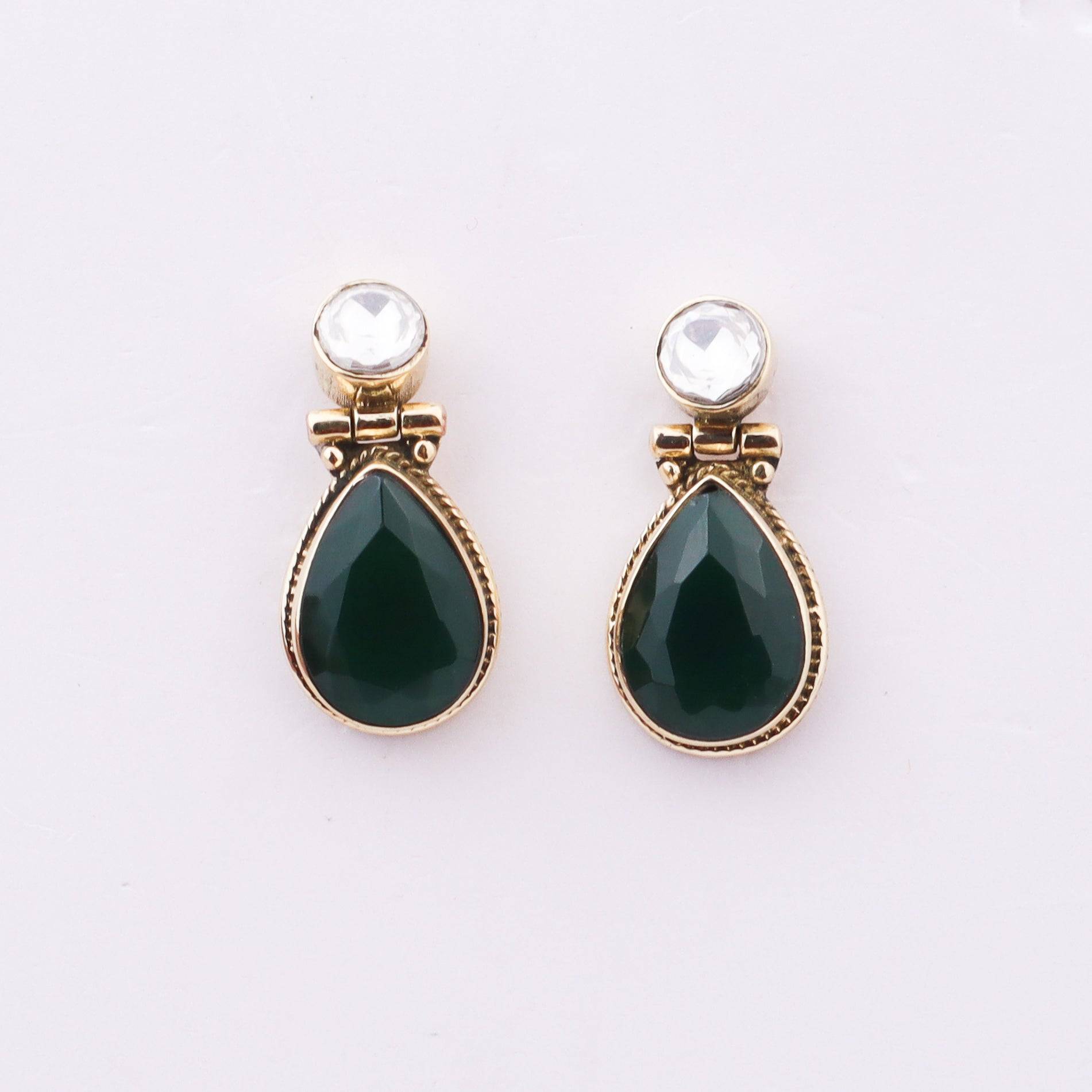 Brass Fashion Earrings