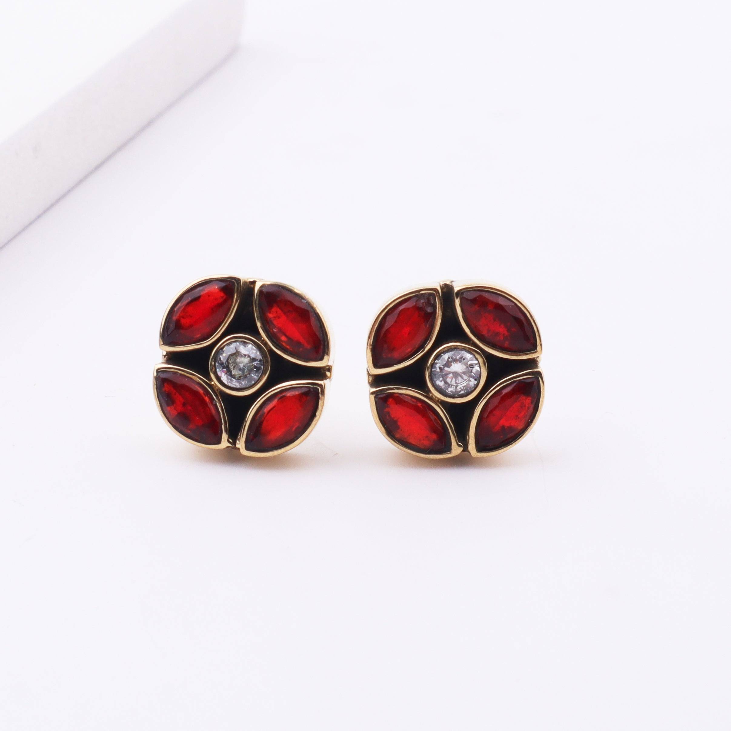 Brass Fashion Earrings