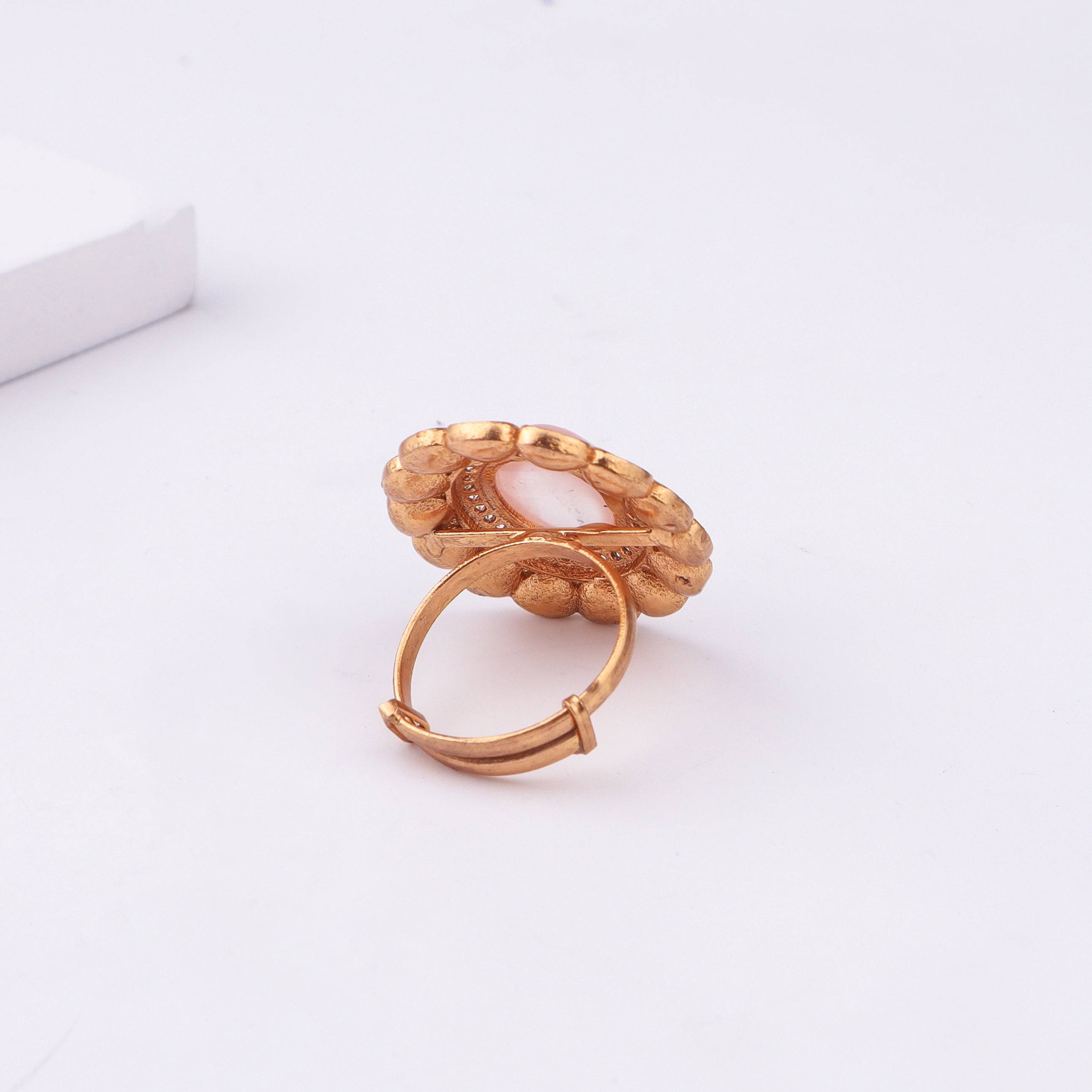 22K Gold Plated Fashion Ring