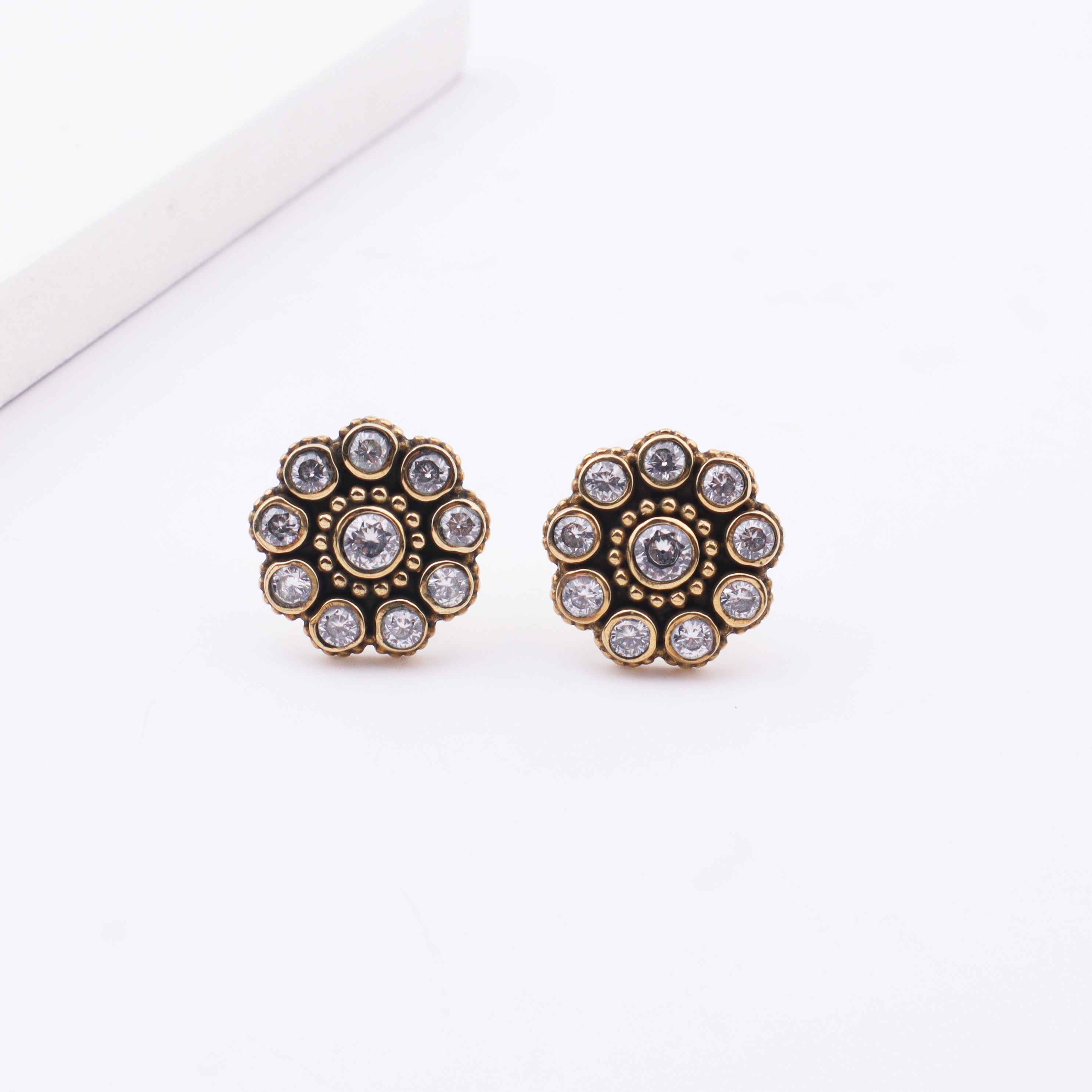 Brass Fashion Earrings