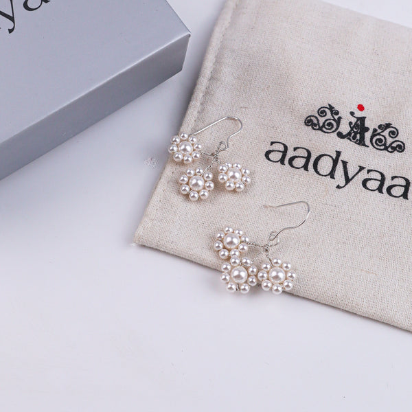 Pearl Cluster Earring