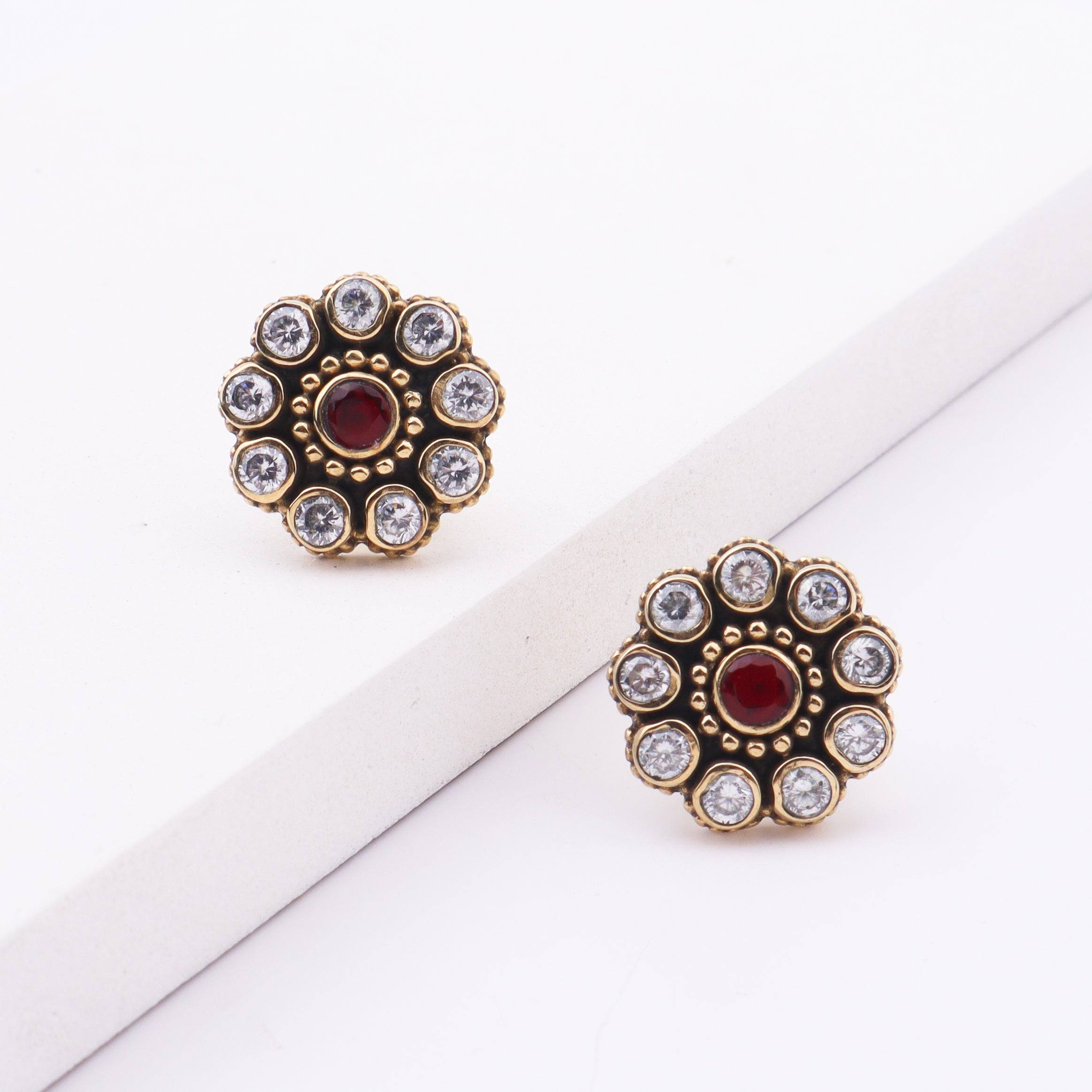 Brass Fashion Earrings