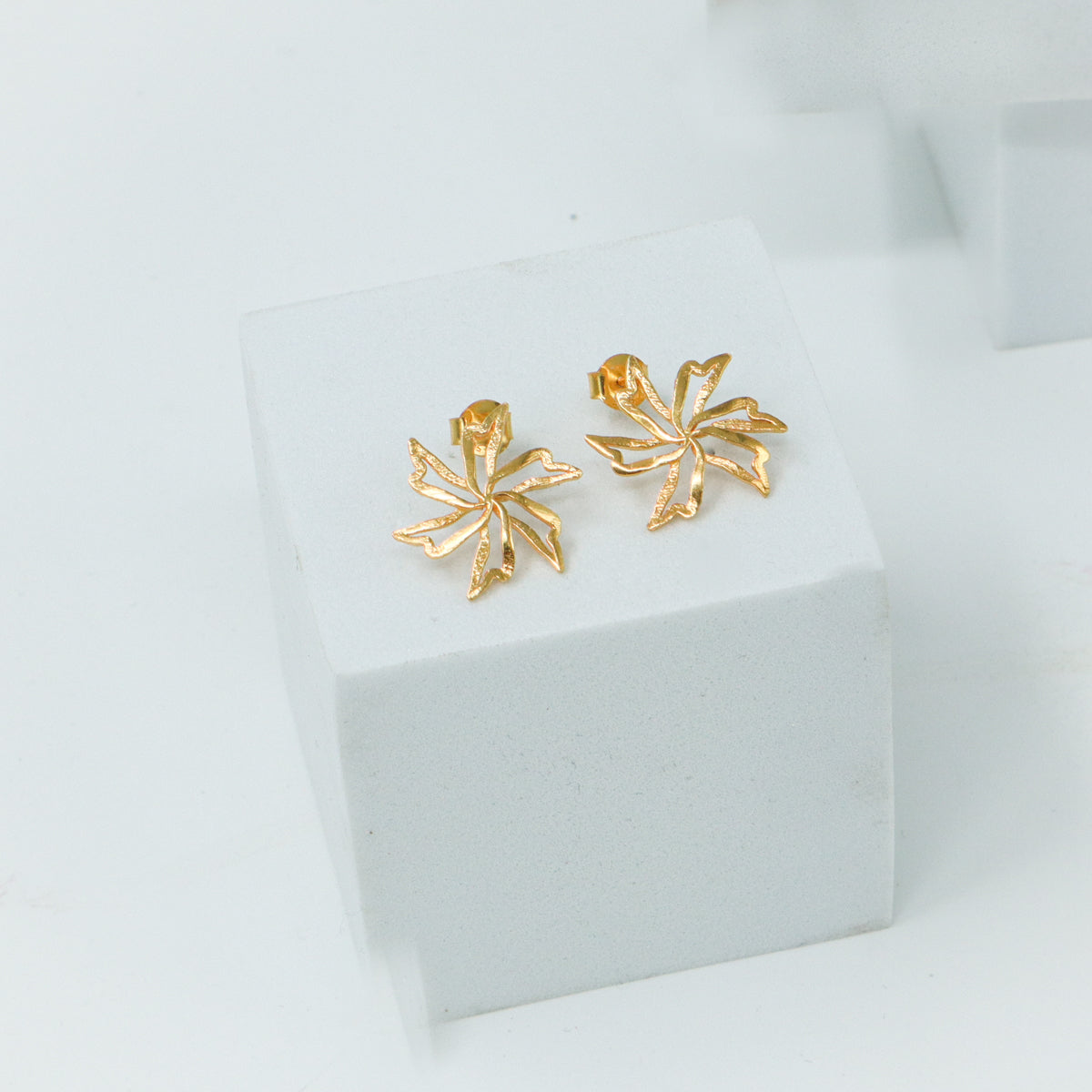 Prajakta Earrings |  92.5 Silver | 22K Gold Plated