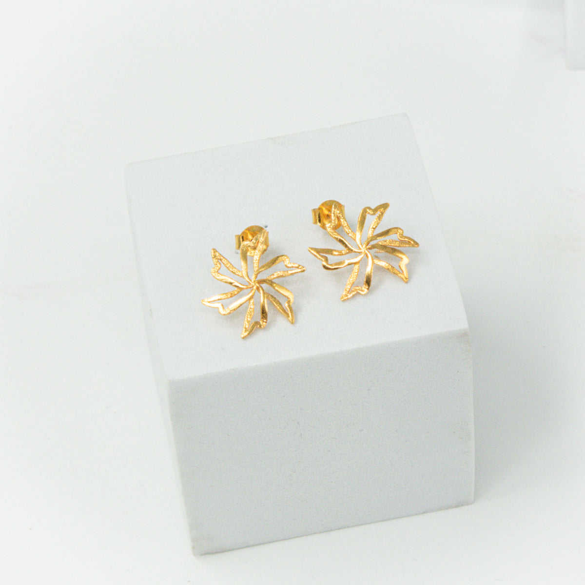 Prajakta Earrings |  92.5 Silver | 22K Gold Plated