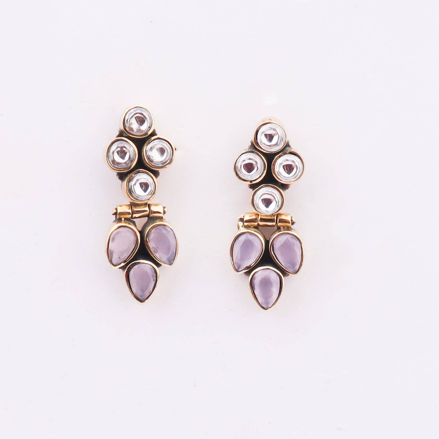 Brass Fashion Earrings