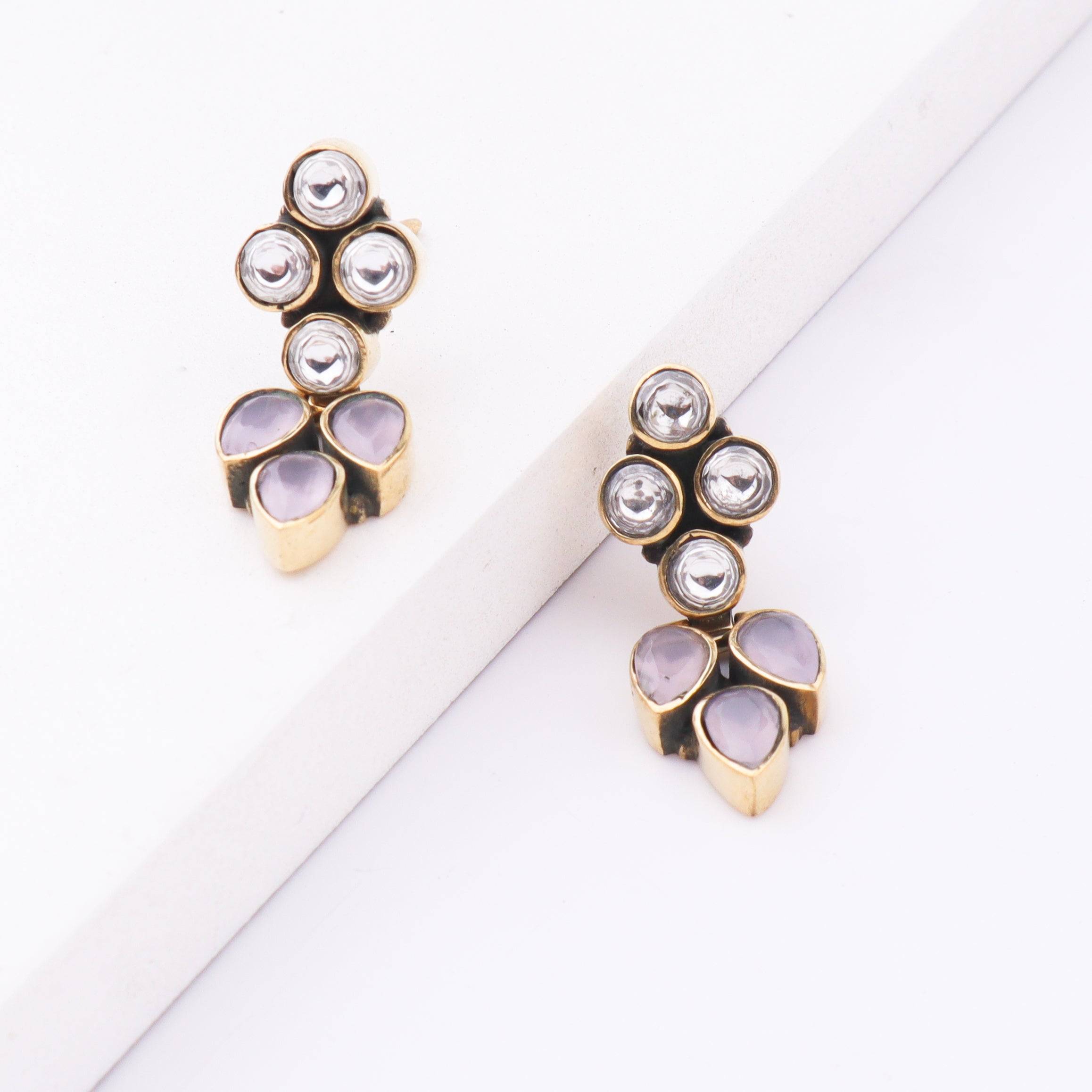 Brass Fashion Earrings