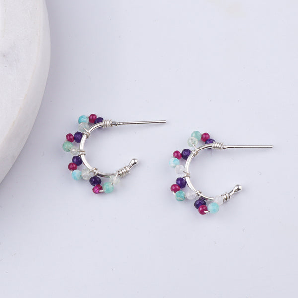 Multicolour Hoops (Project Handmade)