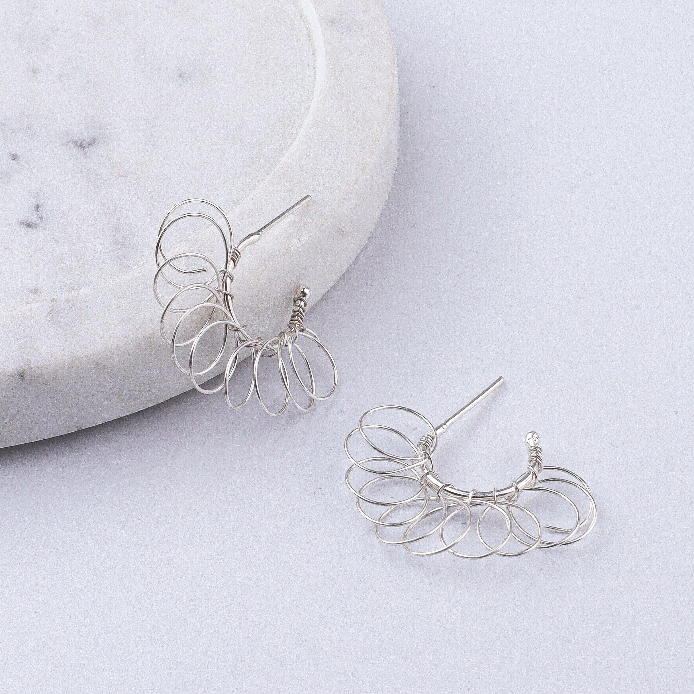 Spring Hoops (Project Handmade)