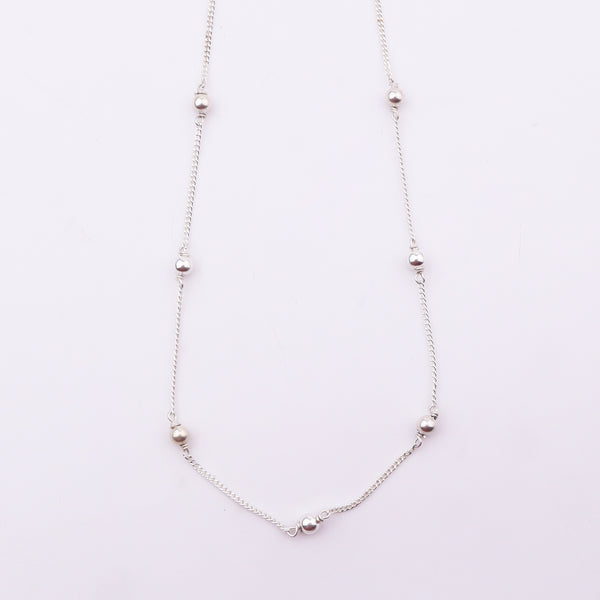 92.5 Sterling Silver Bead Chain