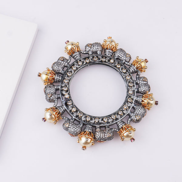 22K Gold Plated Fashion Bangle (Single)