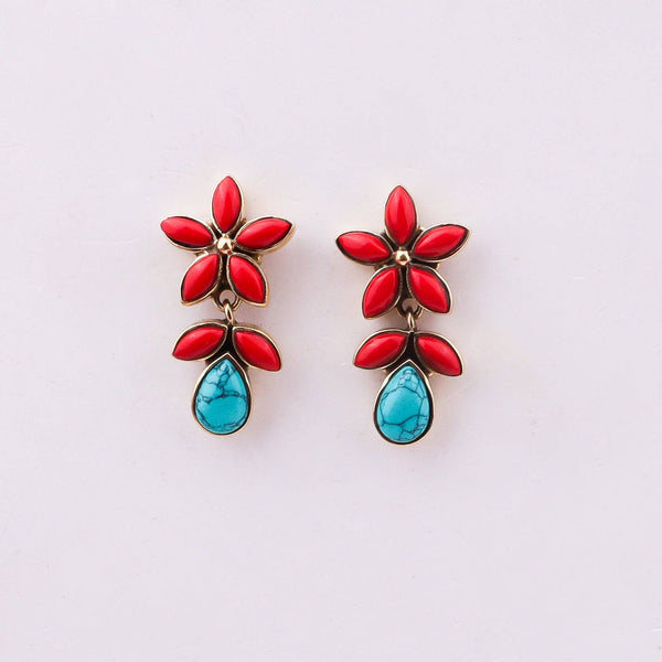 Brass Fashion Earrings
