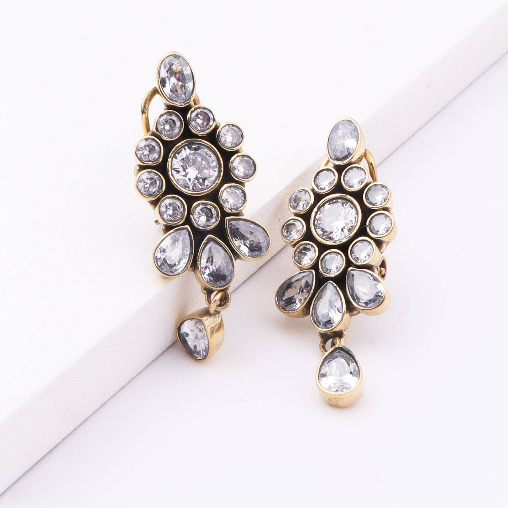 Brass Fashion Earrings