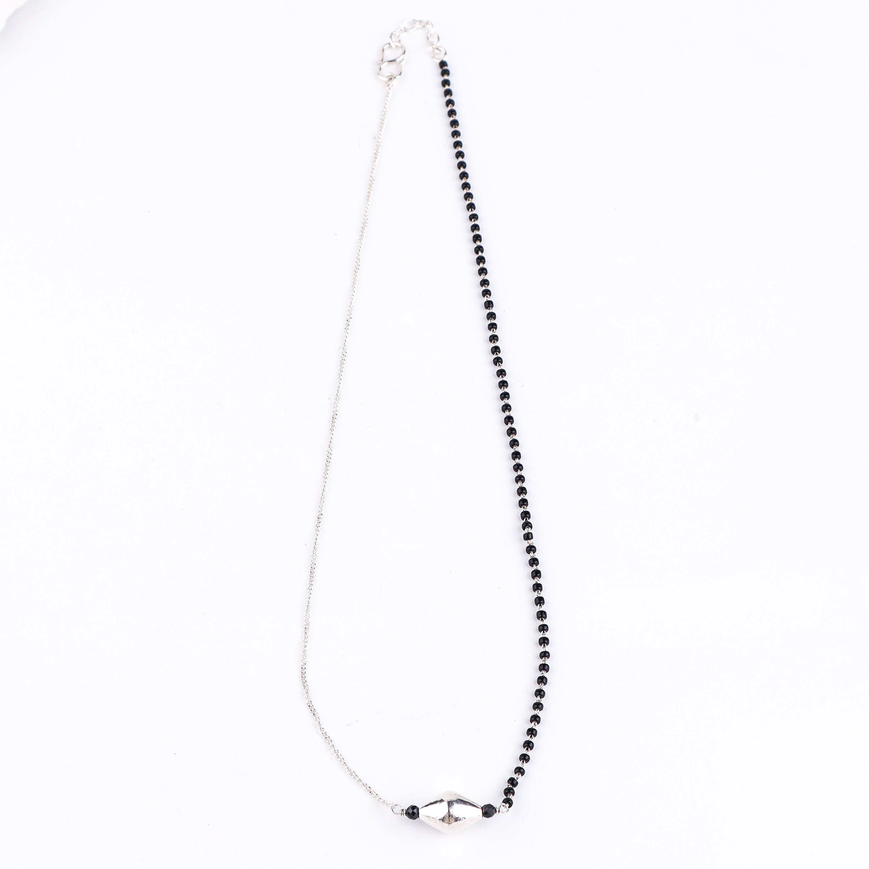 Half & Half : Dholki Bead Mangalsutra