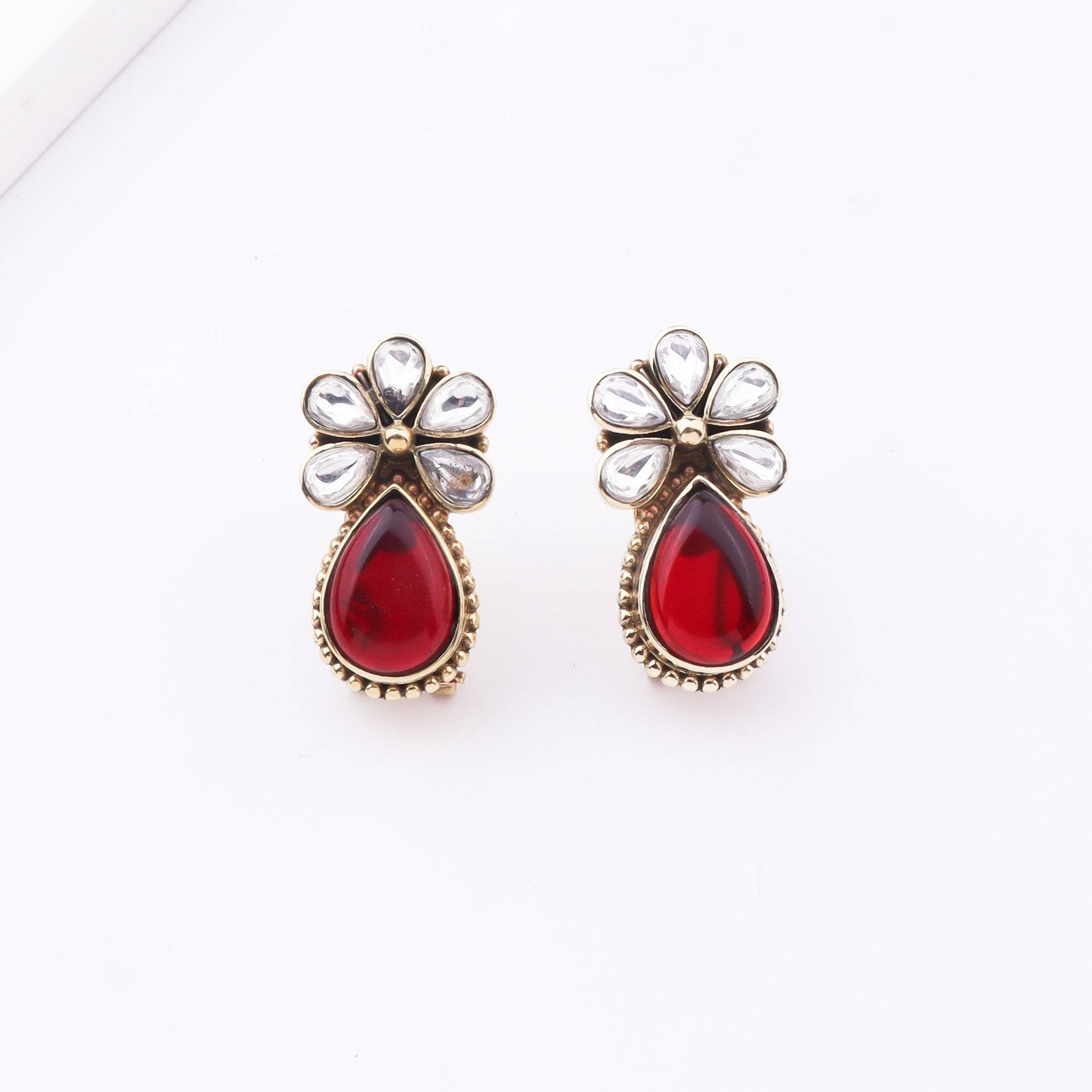 Brass Fashion Earrings