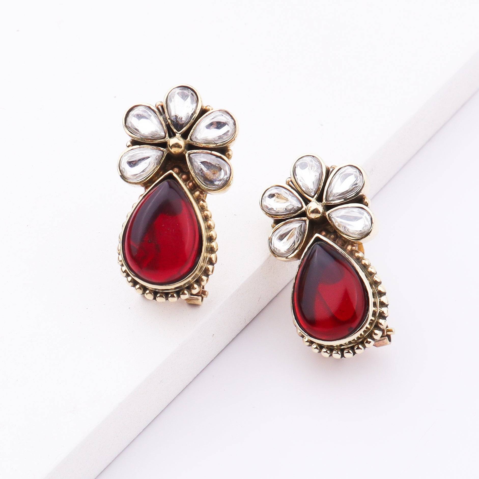 Brass Fashion Earrings