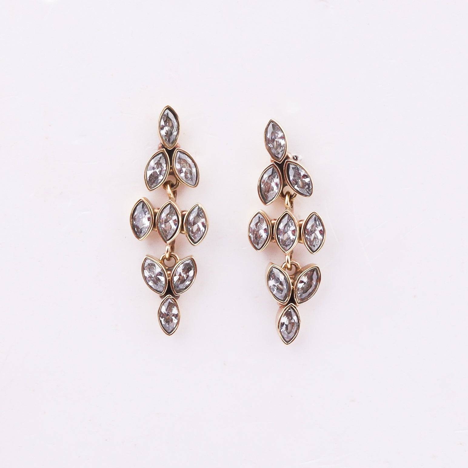 Brass Fashion Earrings