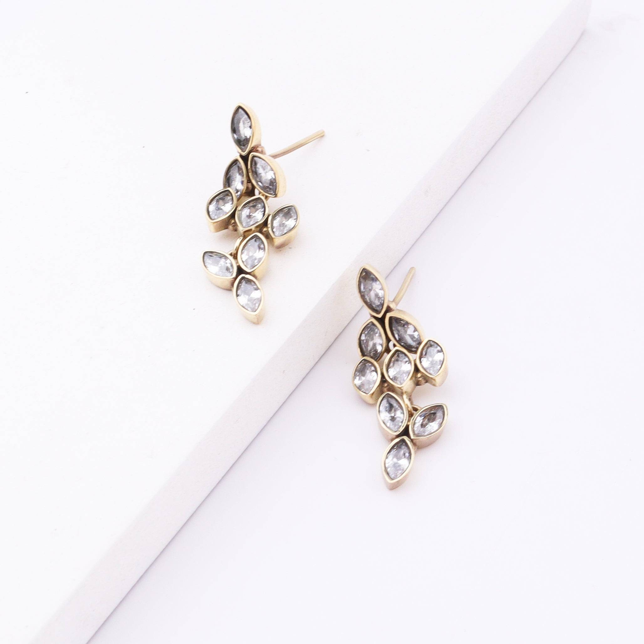 Brass Fashion Earrings