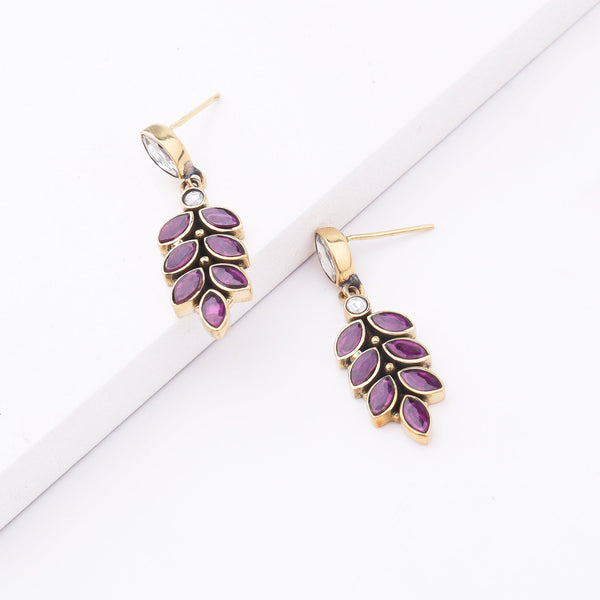Brass Fashion Earrings