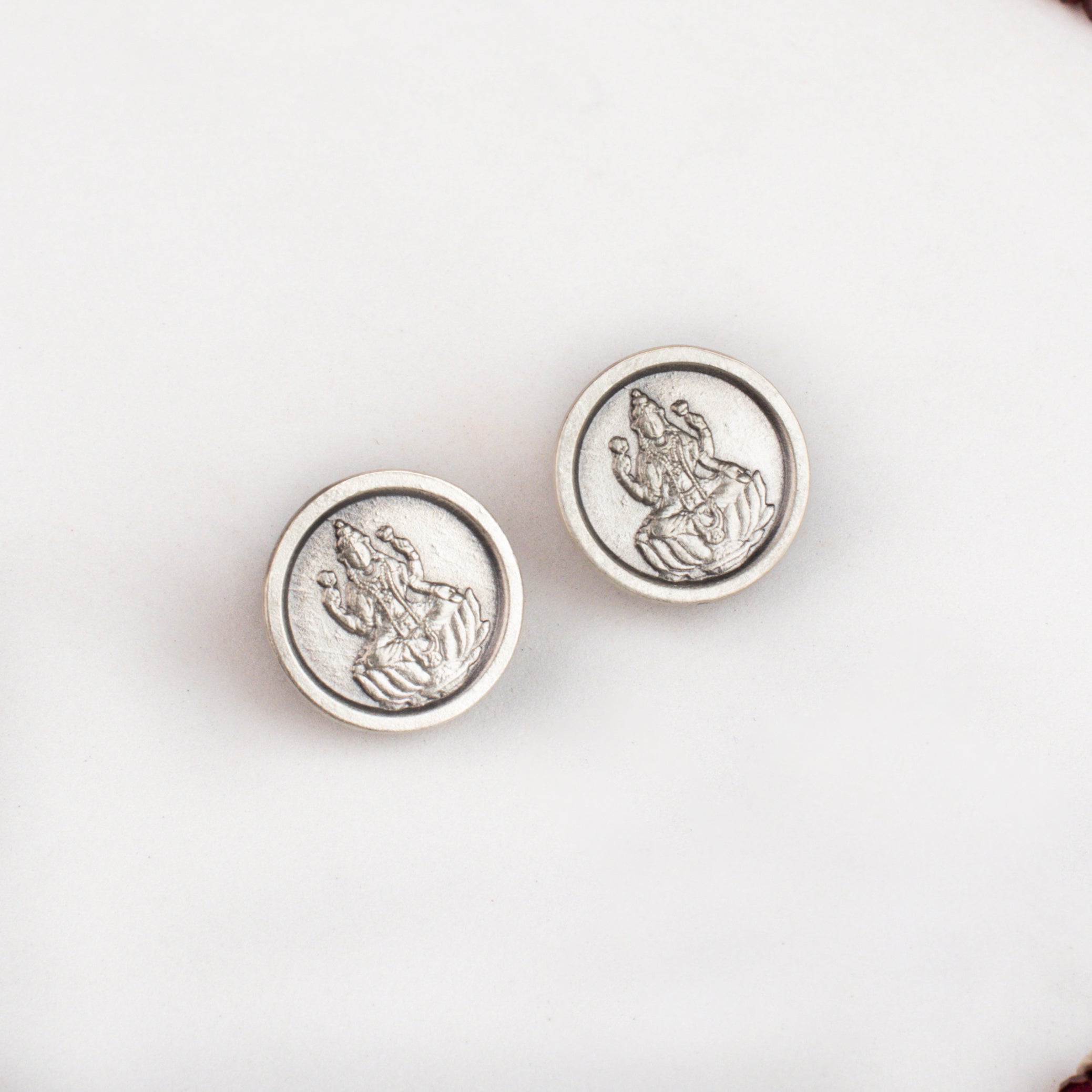 Moonstone Silver Putali Haar Set