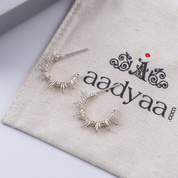 Spike Hoops (Project Handmade)