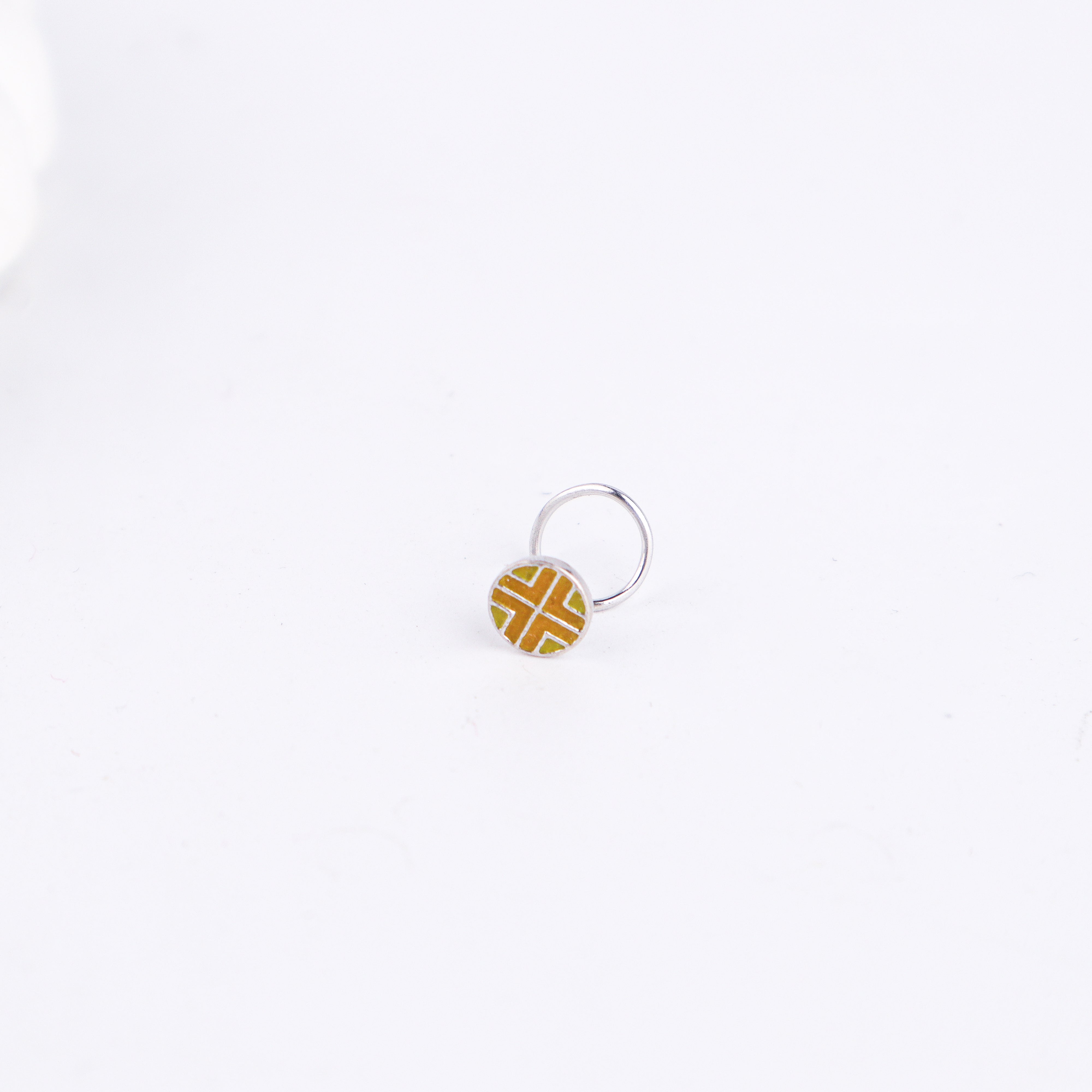 Corners Nosepin ( Pierced ) - Yellow