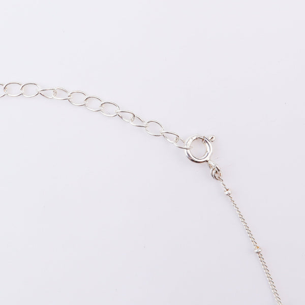 Silver Pearl Y Necklace Sterling Silver