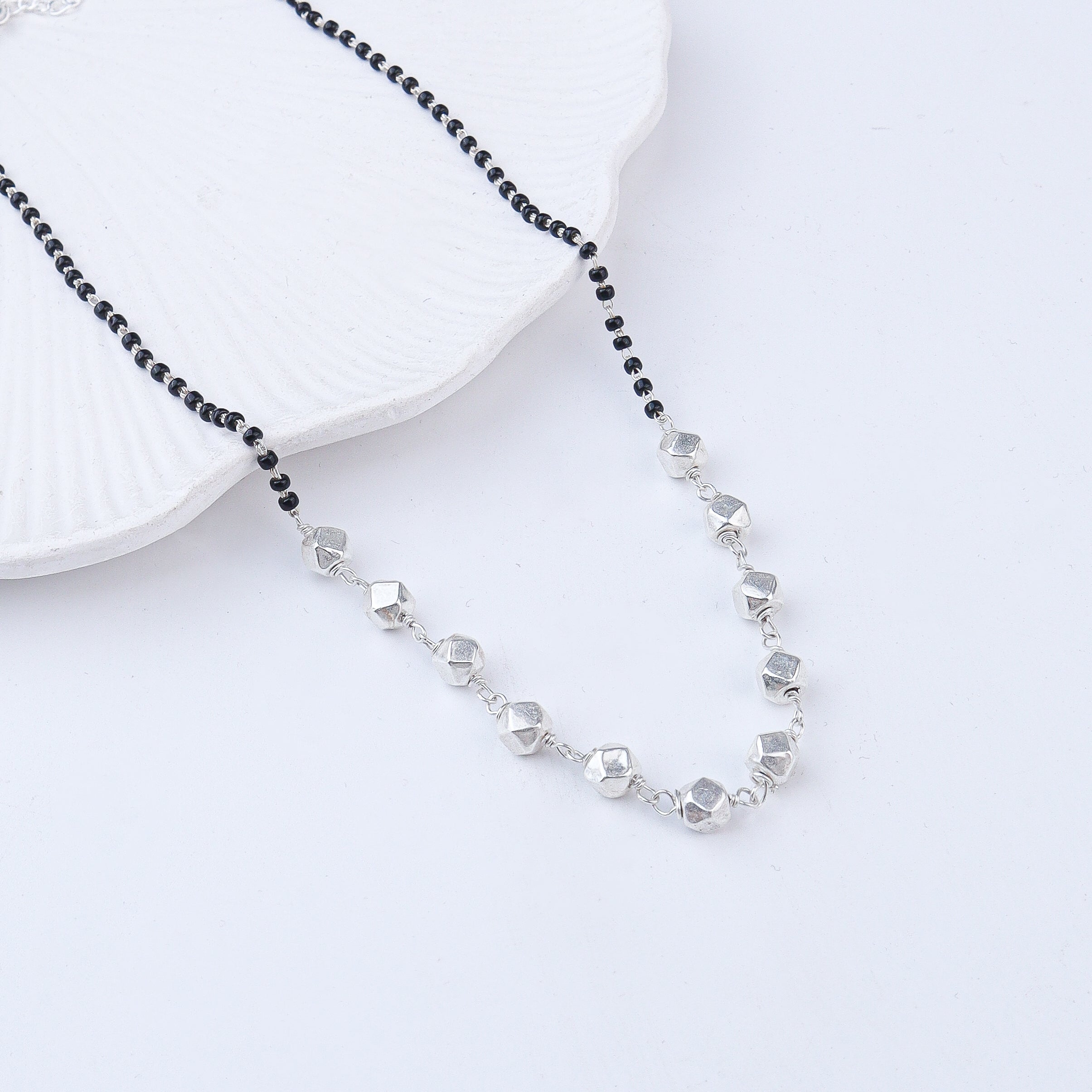 Ashtapailu Silver Mangalsutra