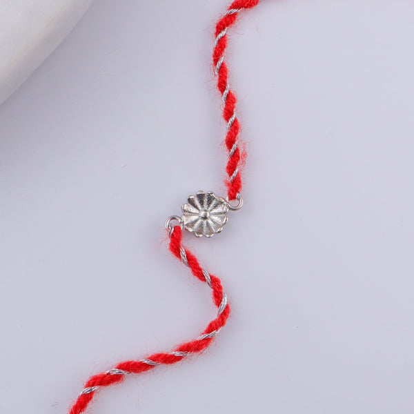 Bloom Silver Rakhi