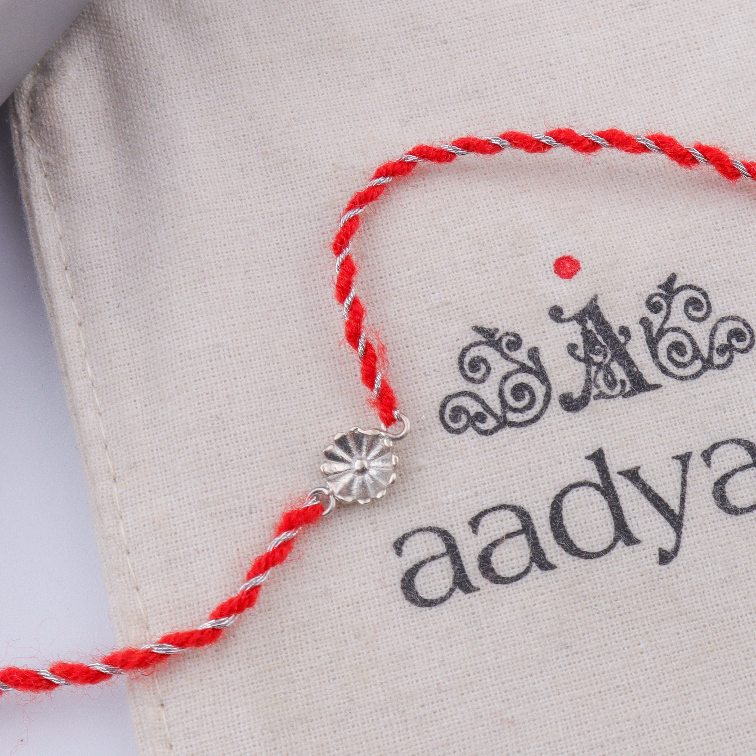 Bloom Silver Rakhi