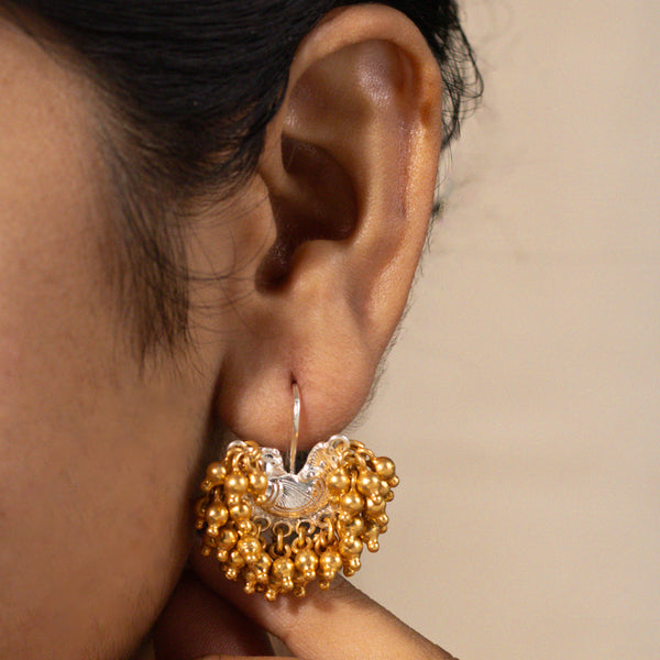 Peacock Bugadi (Dual Tone, Clip on)