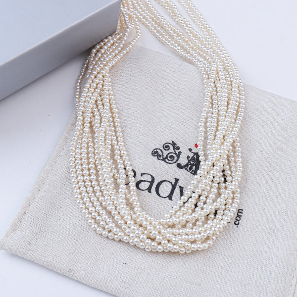 Pearl Bunch Necklace