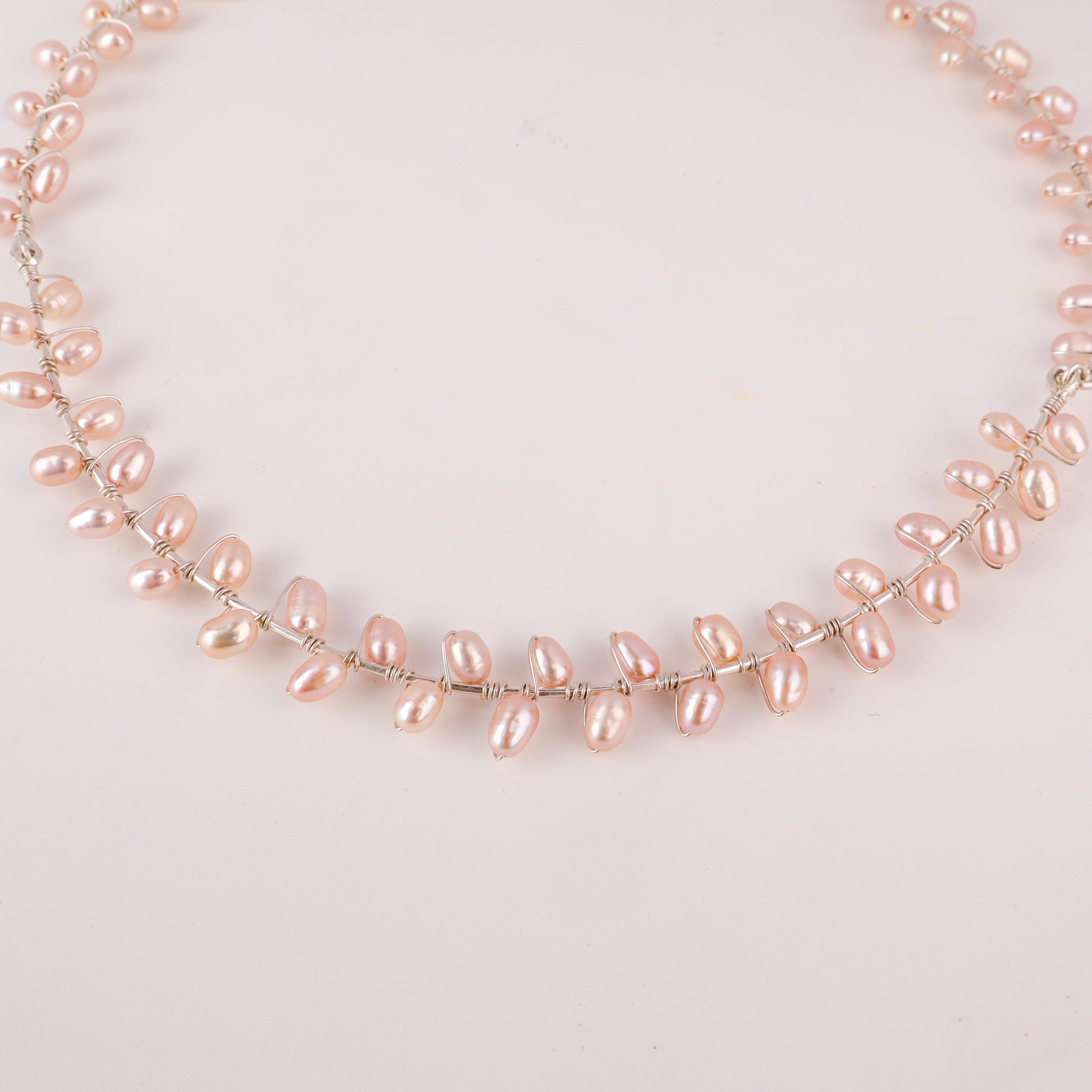 Fresh water pearl choker