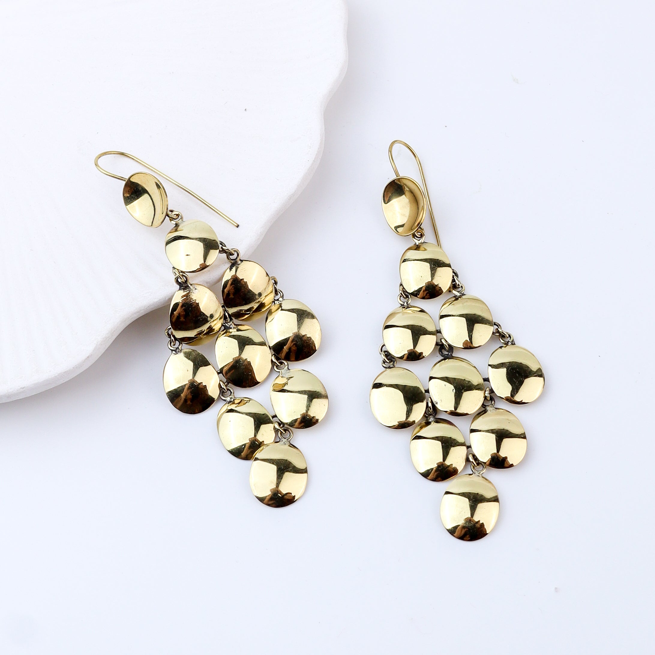 Brass Fashion Earrings