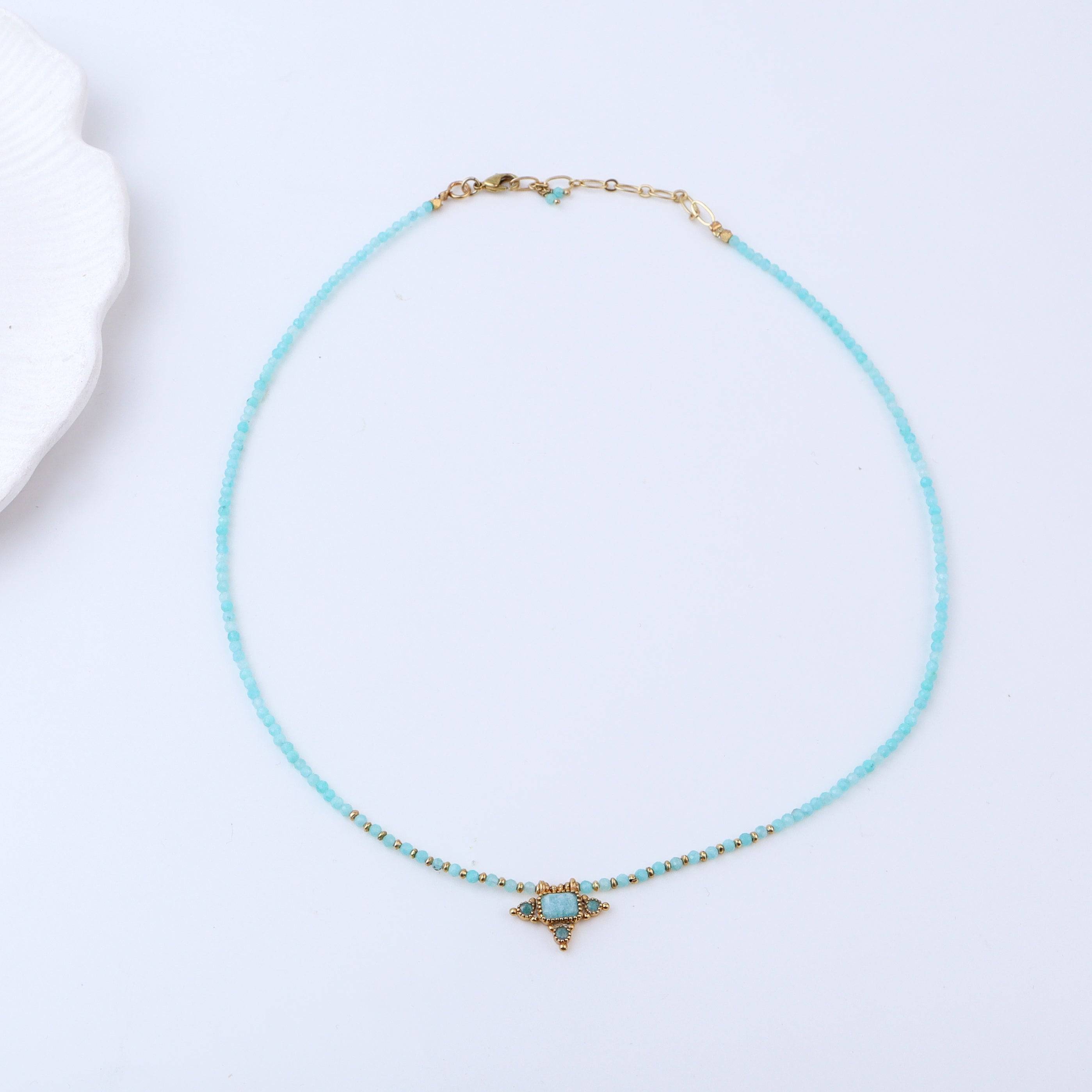 Brass Fashion Necklace