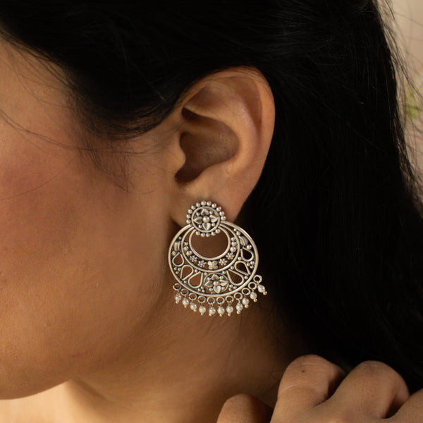 Chandbali (Aafreen) | 92.5 Silver | Size : Small