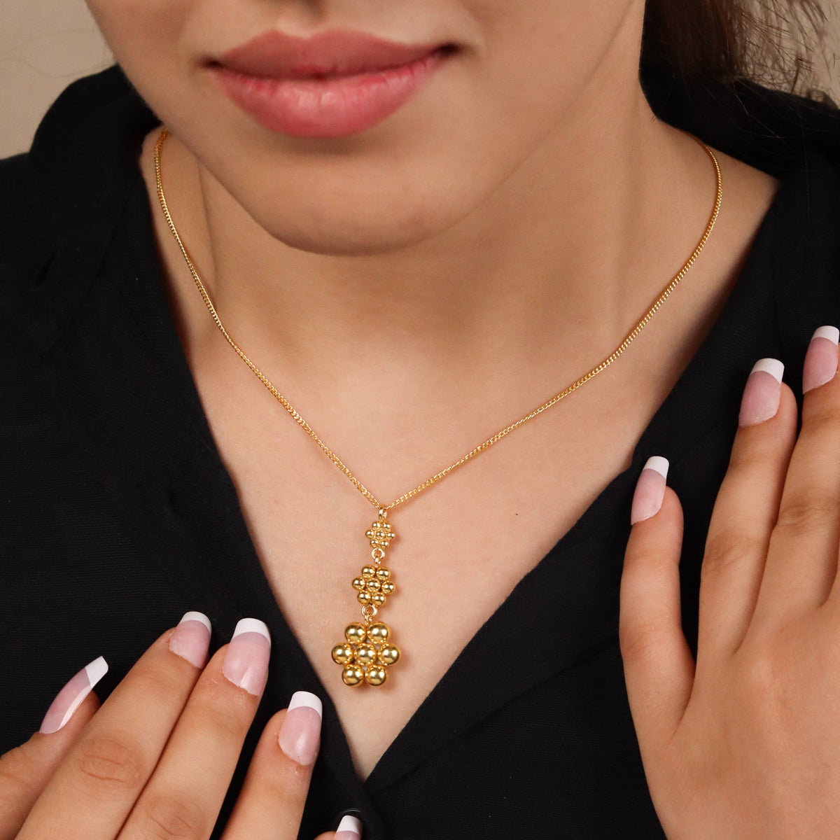All Kudi Pendant Necklace |  92.5 Silver | 22K Gold Plated