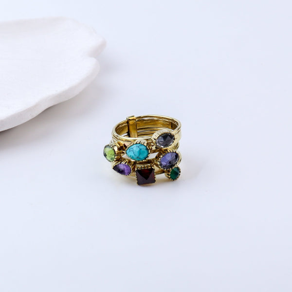 Brass Fashion Ring