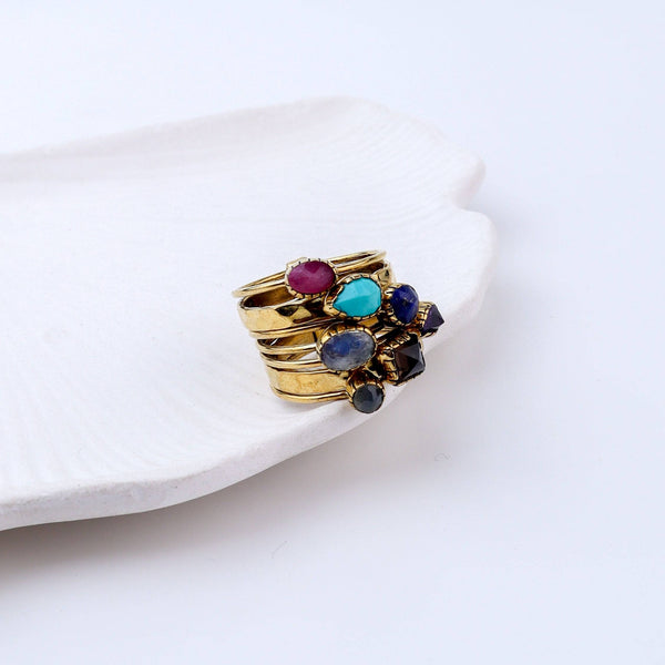 Close-up of Brass Fashion Ring showcasing intricate detailing, unique design, and fine craftsmanship