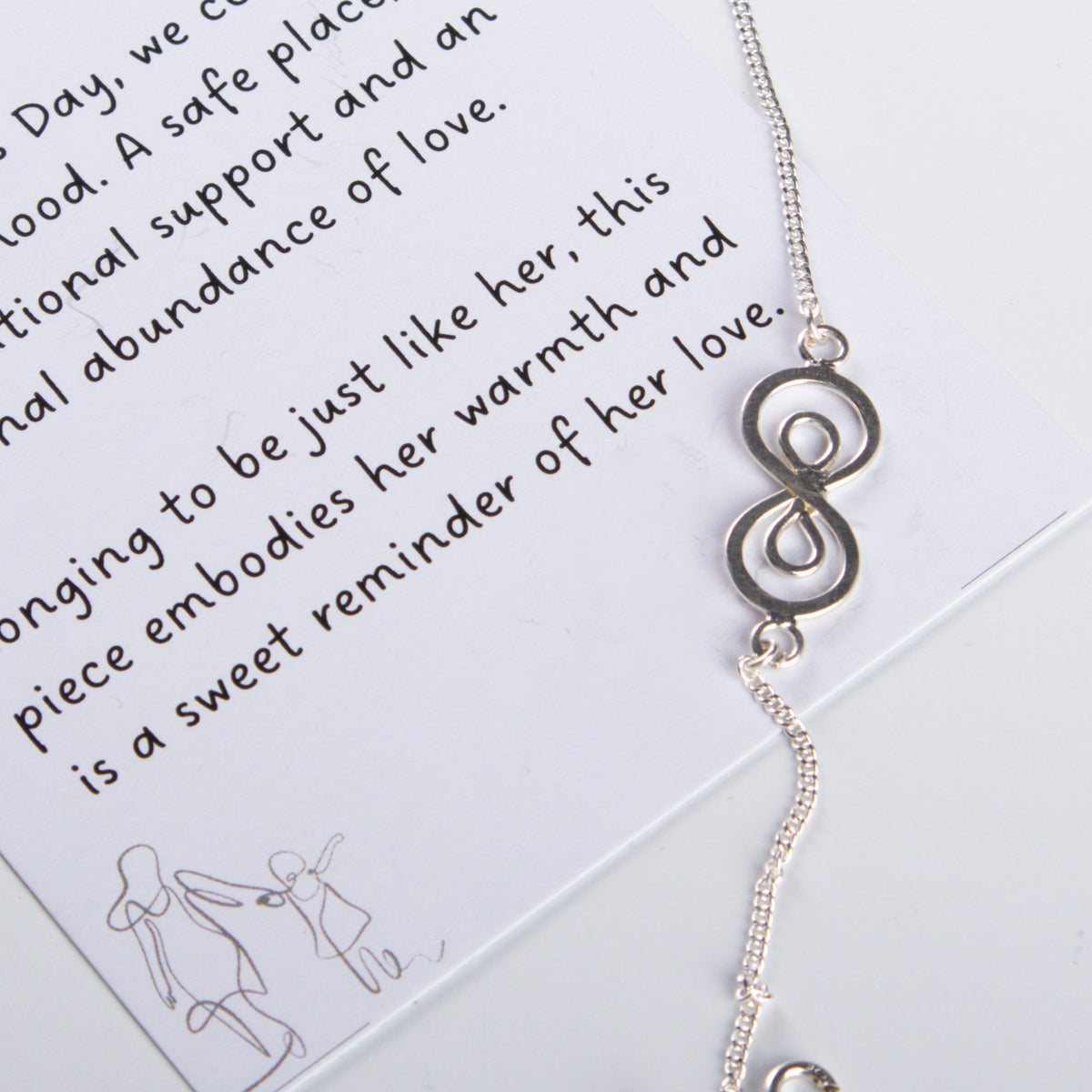 Mother & Me (Infinity Flat) Bracelet