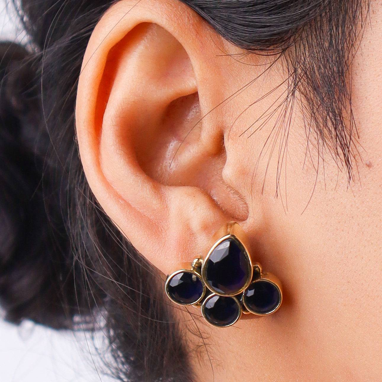 Brass Fashion Pendant & Earrings Set without Chain