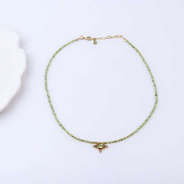 Brass Fashion Necklace