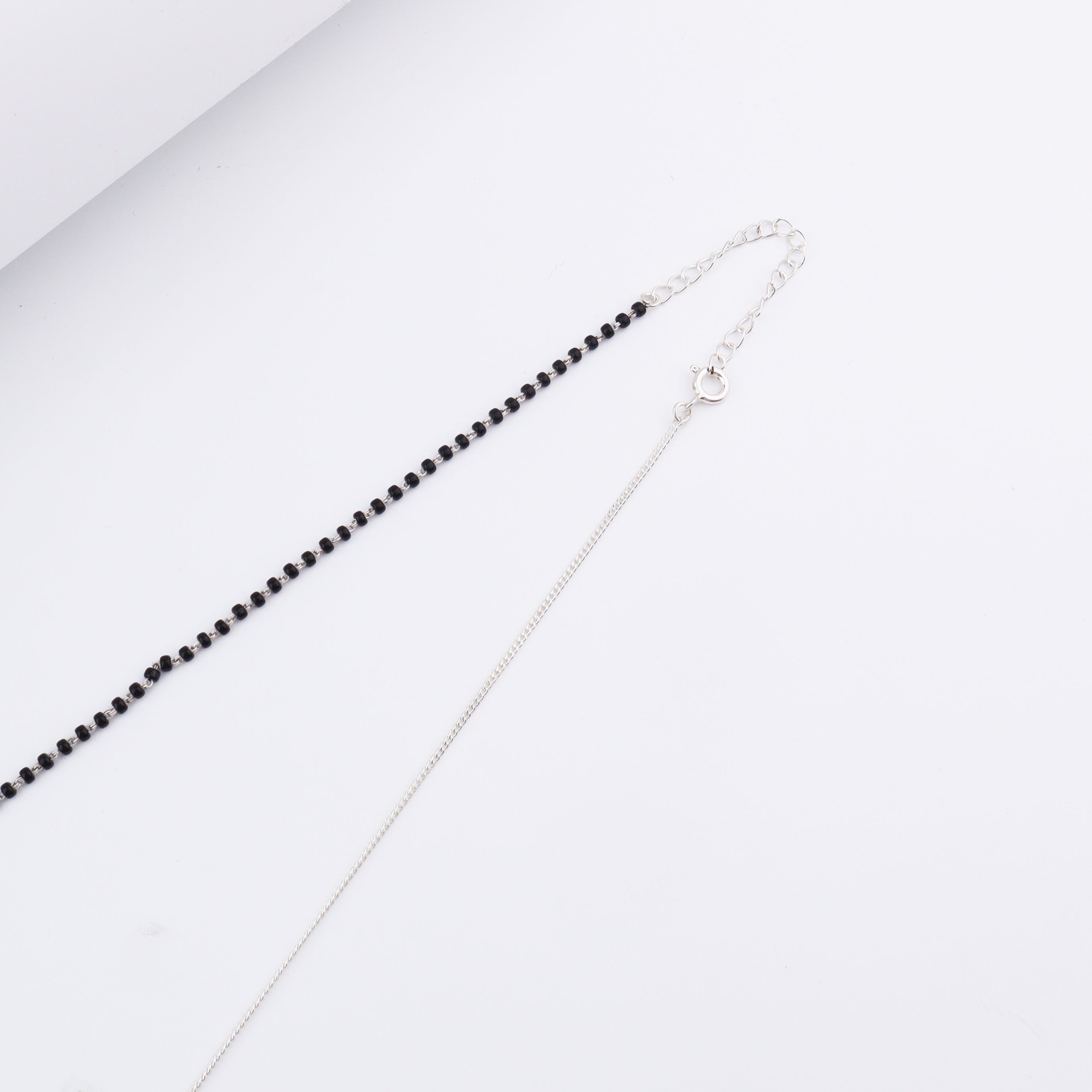 Handmade Silver Mangalsutra with Pearls